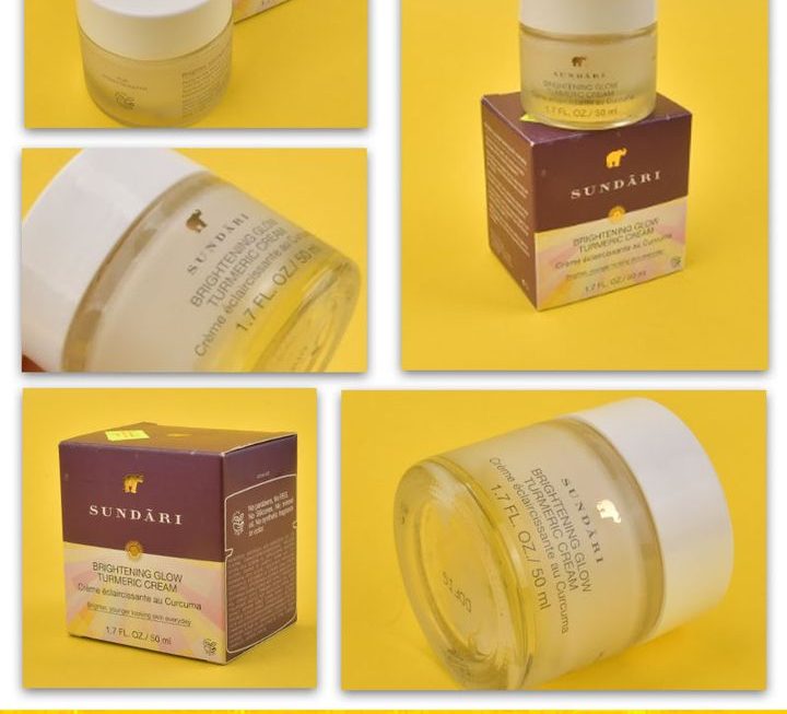 SUNDARI亮白薑黃霜~$15