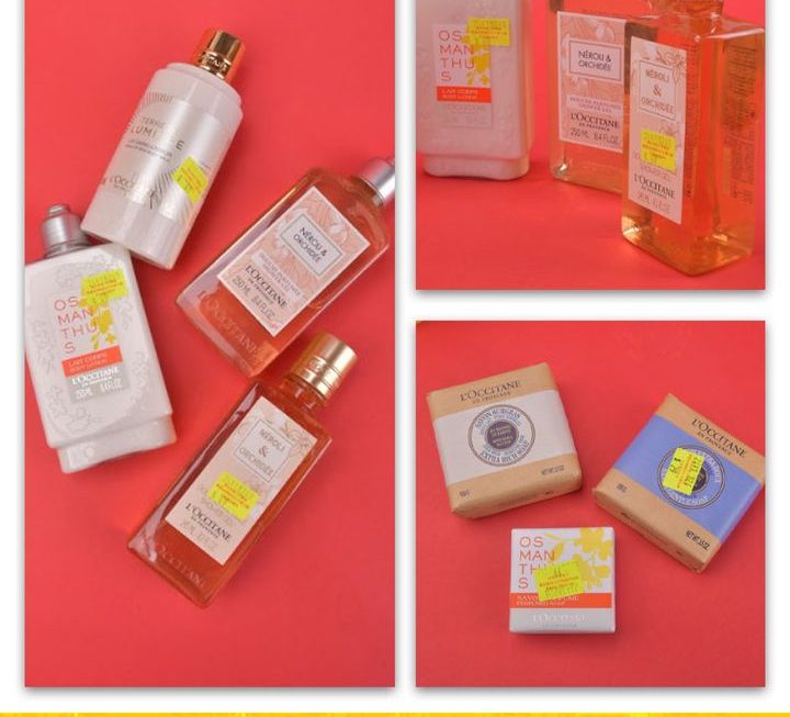 多款L’OCCITANE護理產品