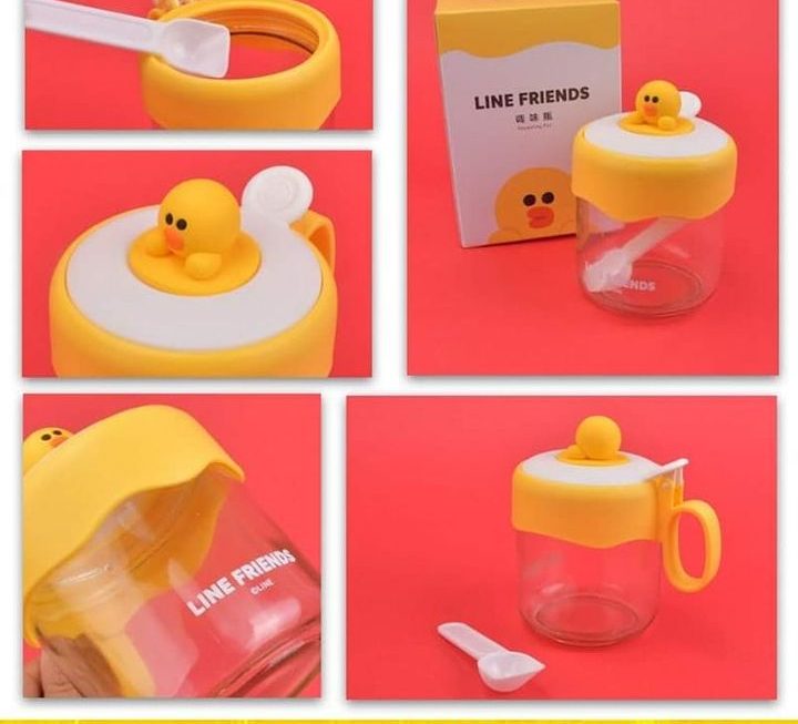 Line Friends 調味粉收納容樽~$29/個