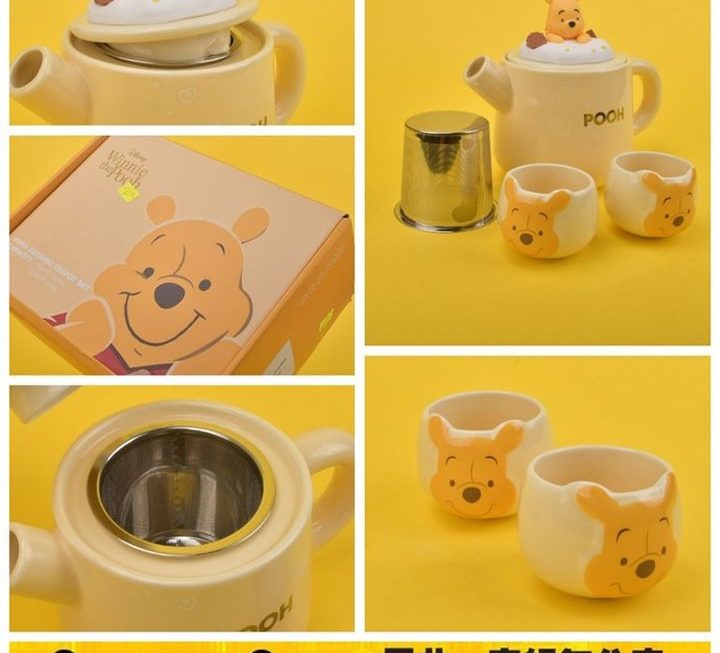 winnie the pooh茶壺套裝~$59