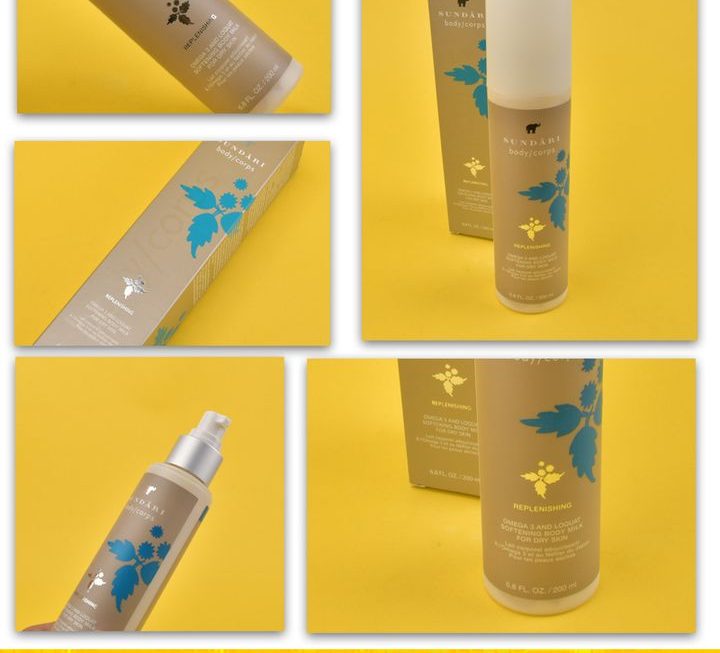 Sundari Omega 3 和枇杷軟化身體乳液 ~$15