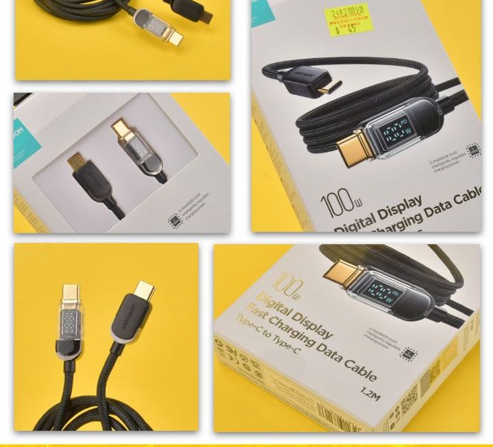 Joyroom USB TypeC 數據充電線~$45