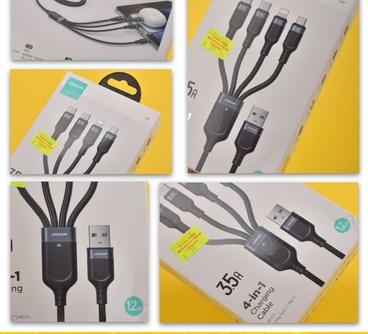 Joyroom.A18 四合一數據充電線~$29