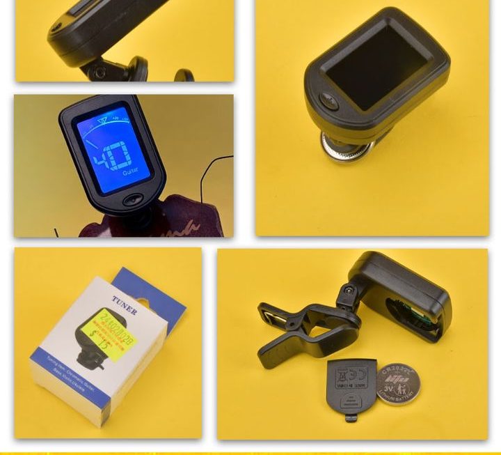 電子調音器~$15