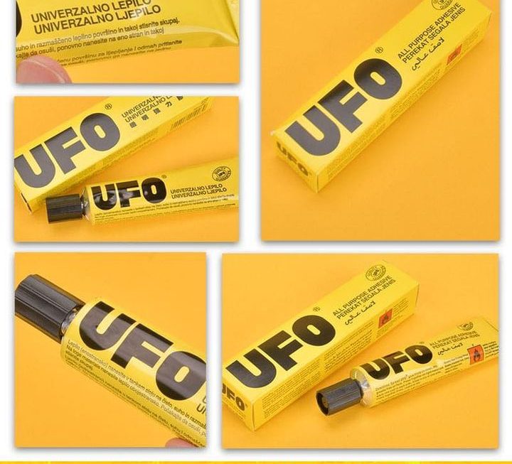 UFO透明強力膠~$5/支