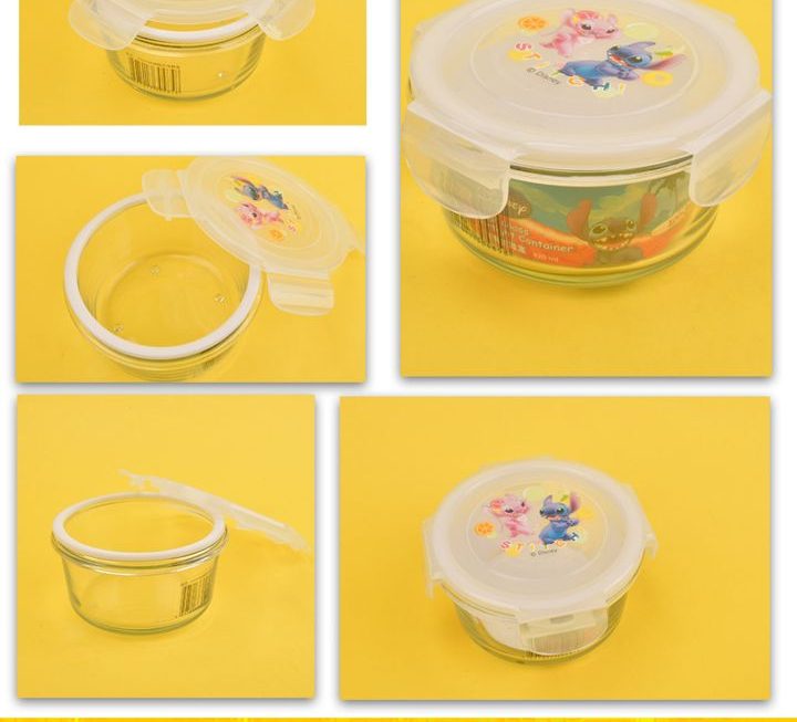 stitch主題玻璃保鮮盒 ~$19