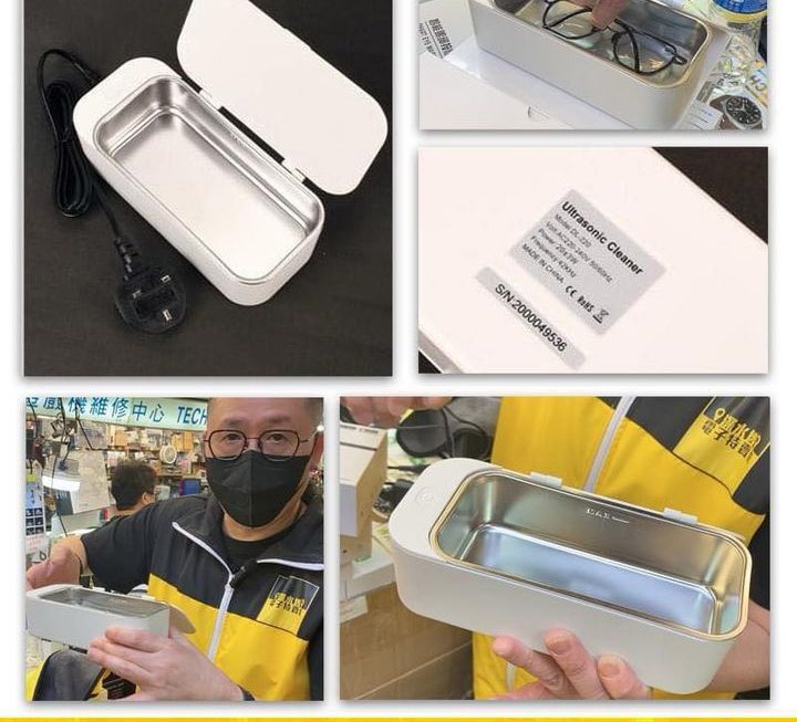 電子超聲波清洗機 ~$99