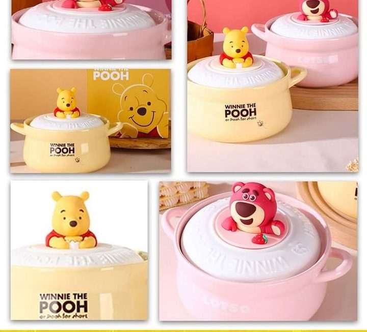 Disney主題造型陶瓷碗套裝~$39