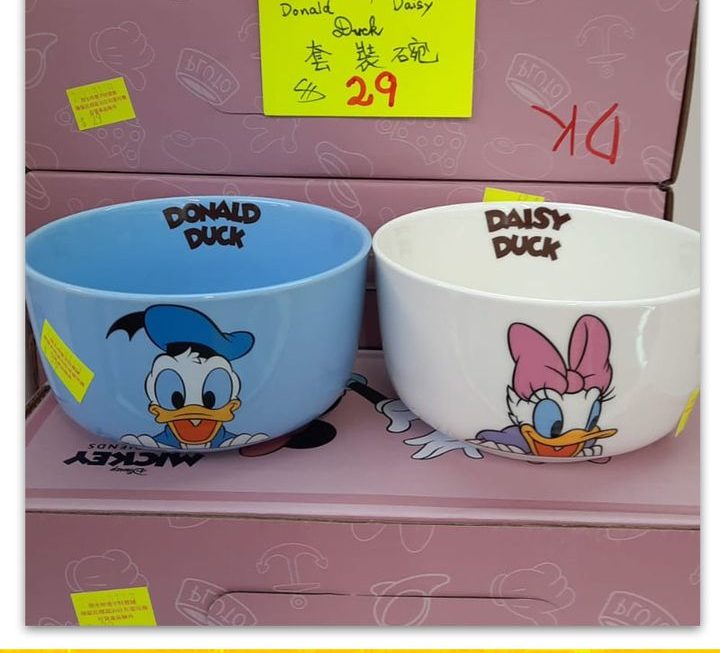 Disney唐老鴨主題碗仔套裝~$29
