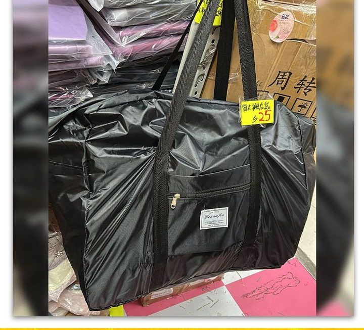 摺疊式輕便旅行手提袋~$25