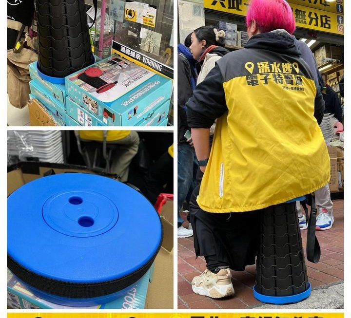 $29 旋轉摺凳