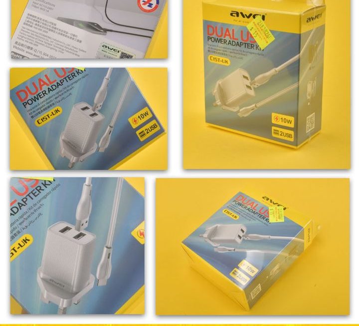 Awei.C15T-UK充電火牛~$15