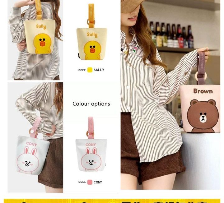 靚靚line friends 主題手提袋~$69