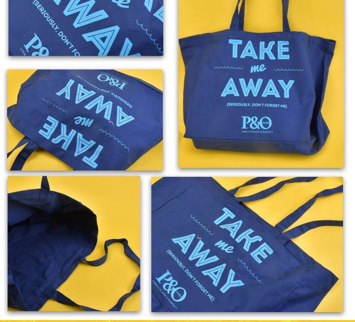 Take me Away 手提環保袋~$5