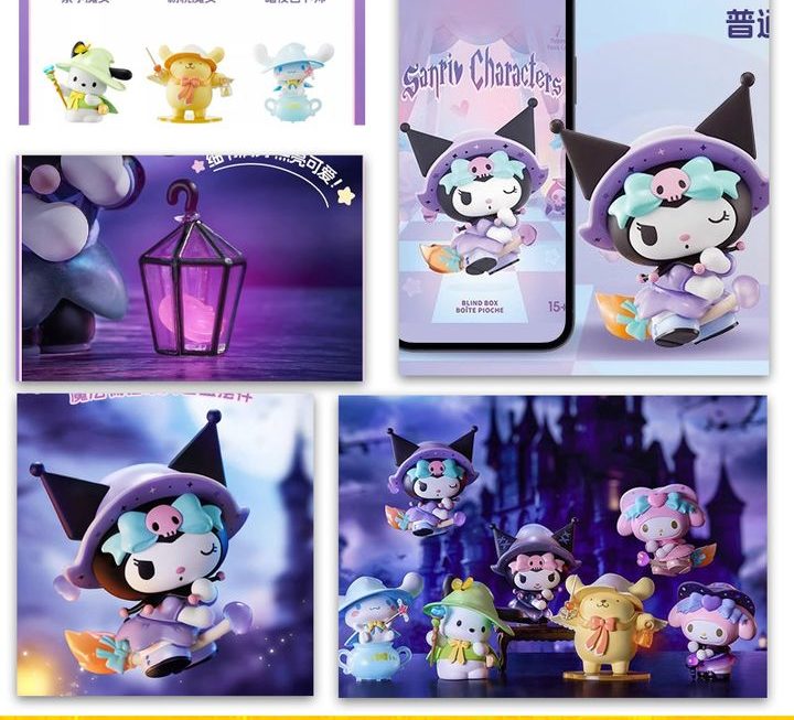 Sanrio 主題角色盲盒公仔 ~$39