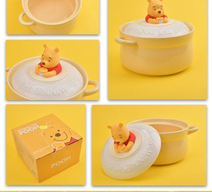 Disney主題圖案陶瓷碗套裝~$59