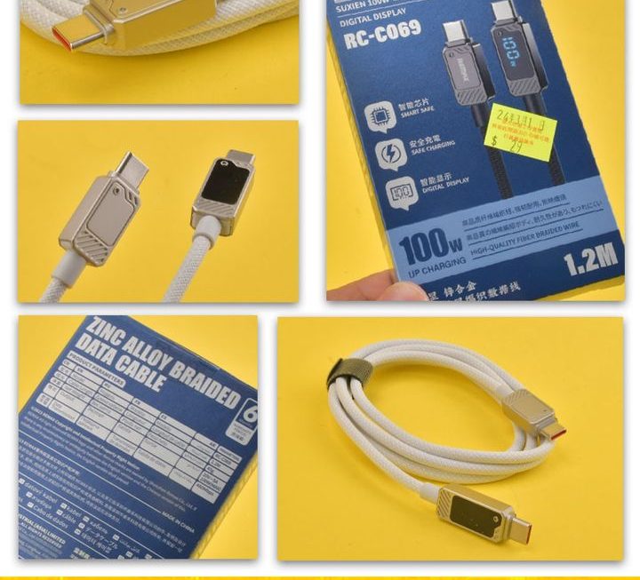 Remax.RC-C069數據充電線~$29