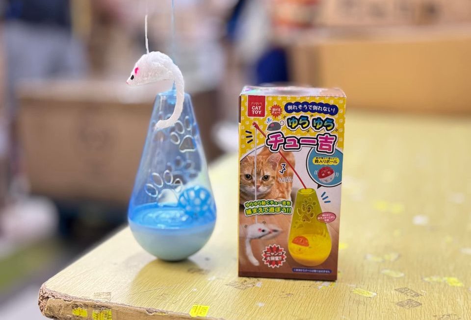 不倒翁貓玩具 $9