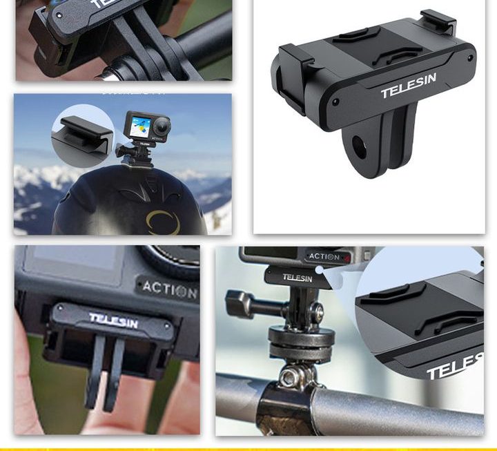 TELESIN磁吸兩爪轉接座~$39
