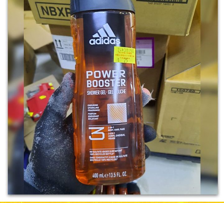 adidas三合一沐浴露~$25