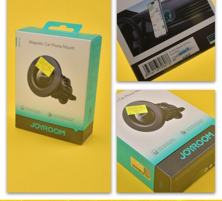 Joyroom夾架式汽車手機支架~$39