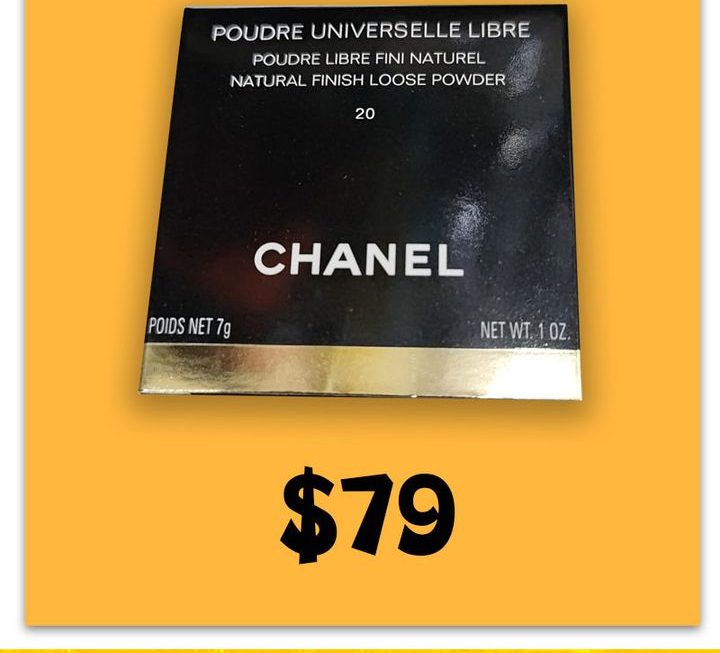Chanel自然妝感蜜粉~$79