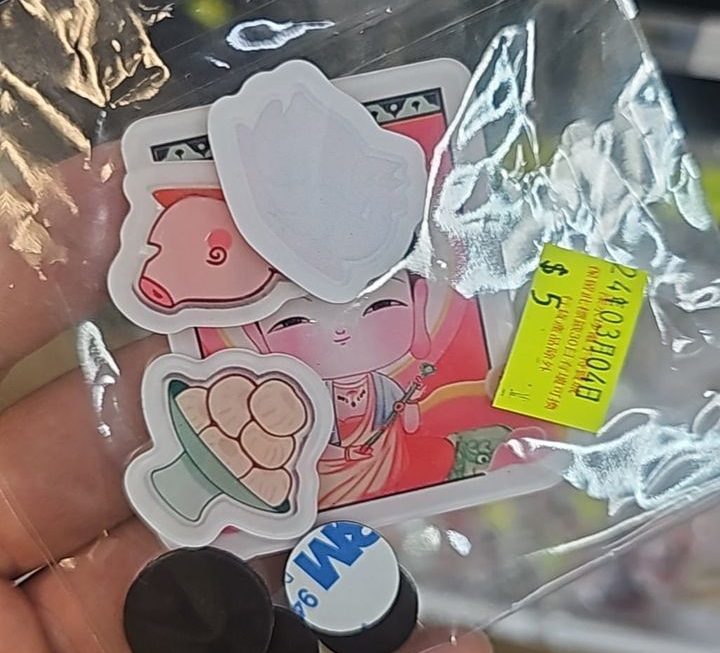 $5 磁石貼 門口位