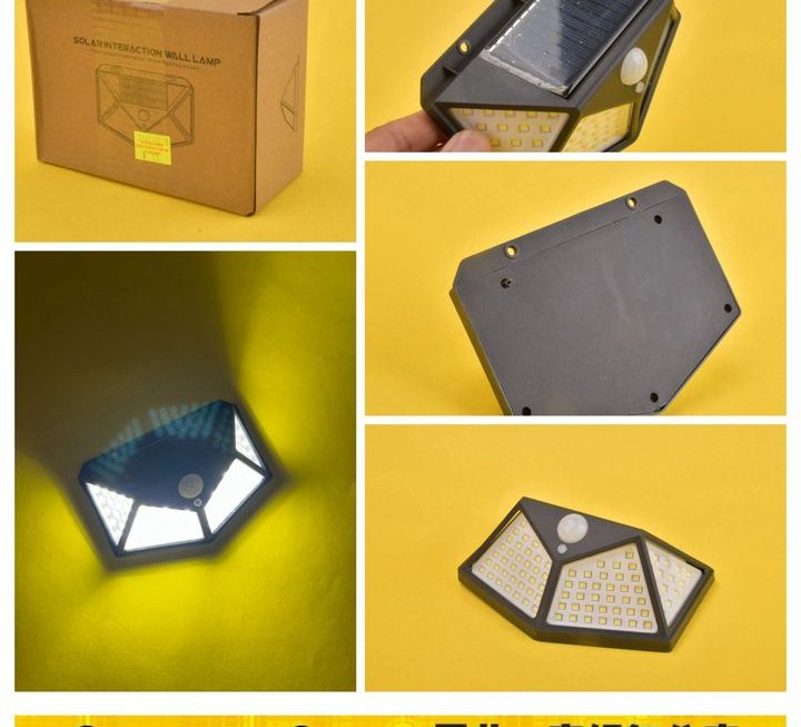太陽能充電感應LED燈~$15