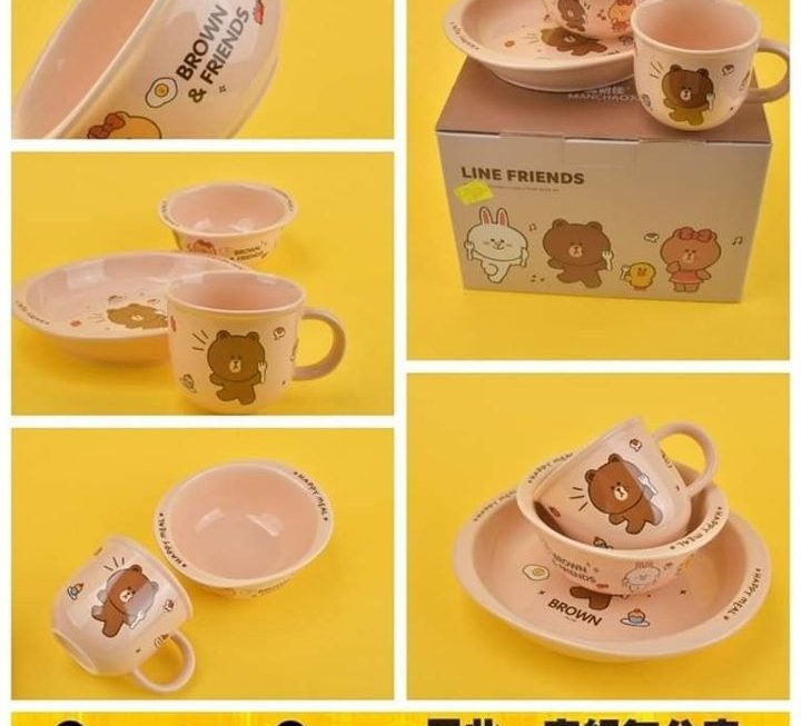 Line Friends主題餐具套裝~$29【特價】