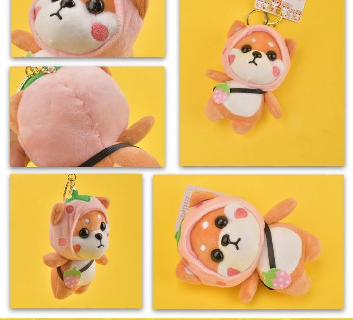 柴犬公仔鎖匙扣~$19/個