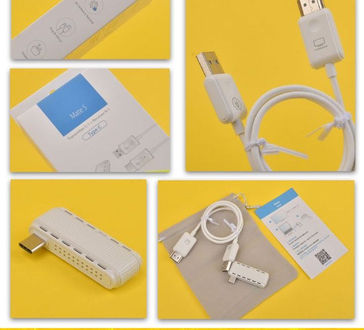 Mate5 無綫投屏線~$199