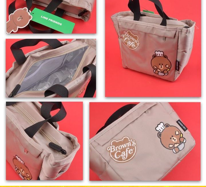 Line Friends 主題角色保溫飯袋 ~$49/款