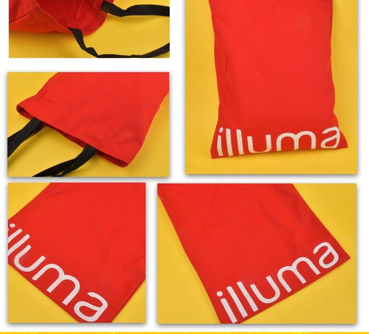 illuma 帆布手提袋 ~$5
