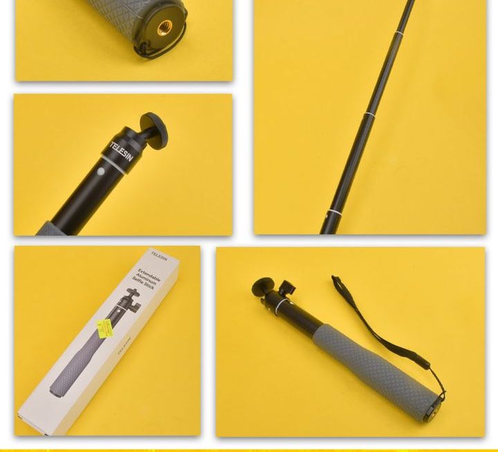 Telesin運動相機伸縮自拍棍~$79
