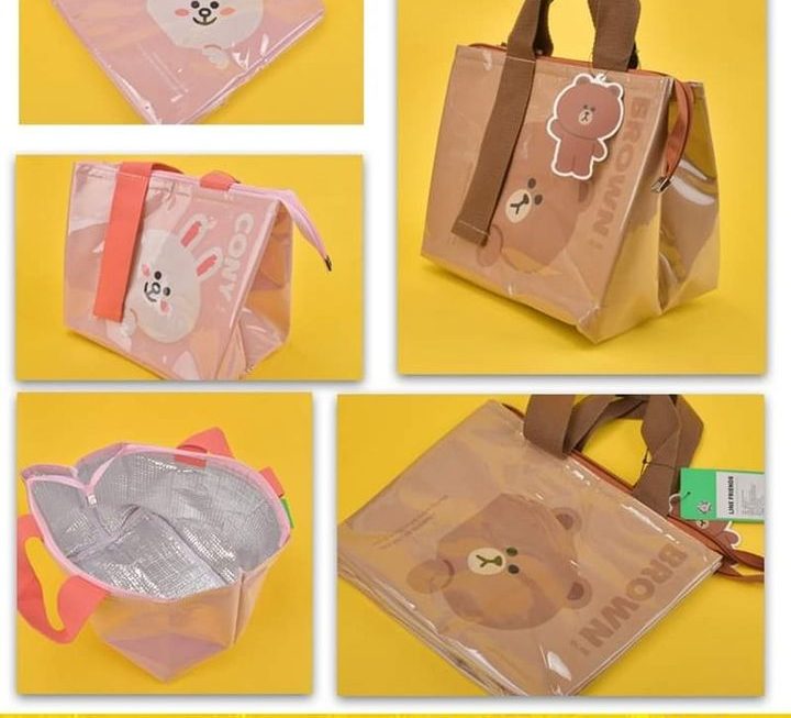 Line Friends 主題角色防水保溫飯袋 ~$39