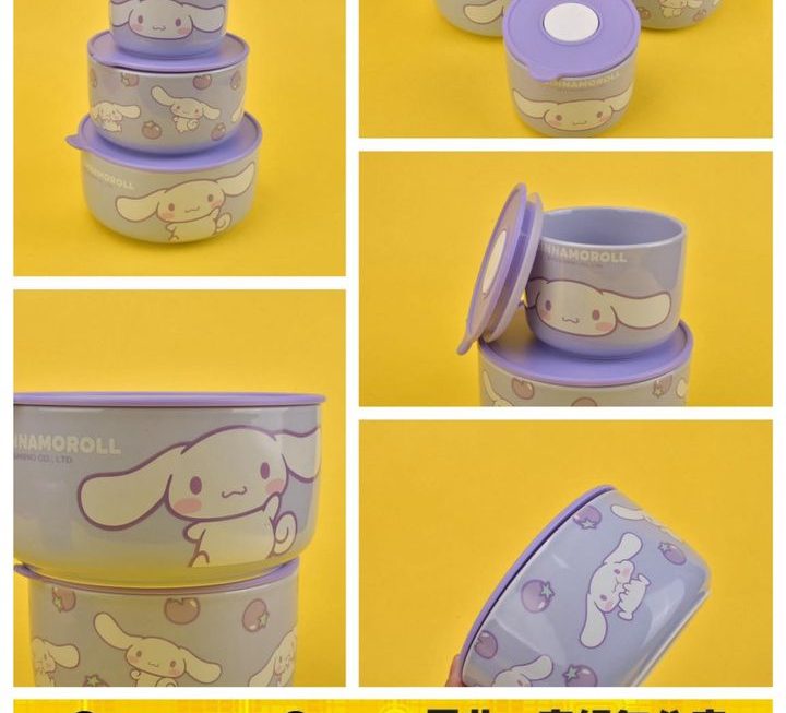 Sanrio 主題角色碗具套裝~$89