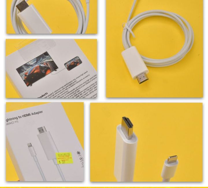 Lightning 轉 HDMI 轉換器 ~ $39