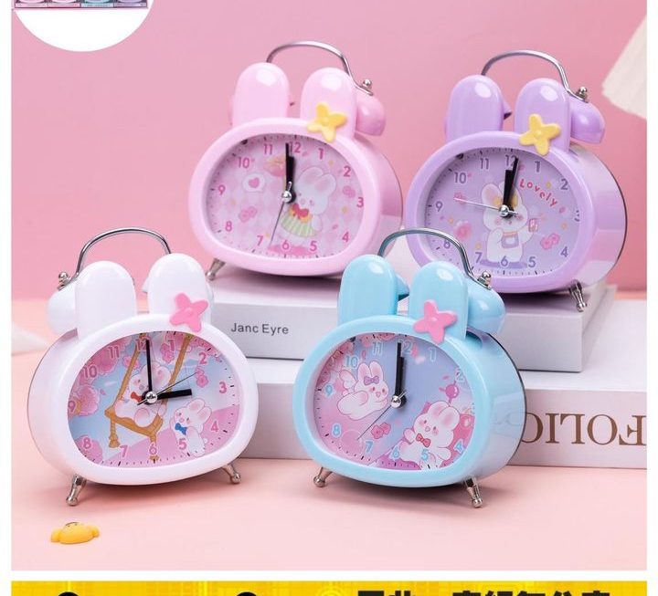 卡通圖案早晨響鬧鐘 ~$29