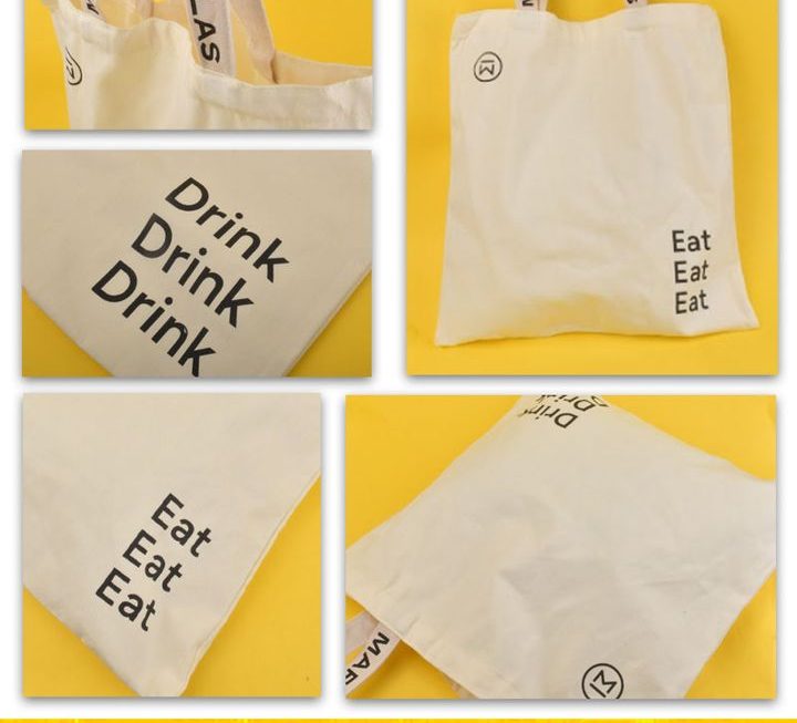 Drink/Eat靚靚手提袋環保袋～$5