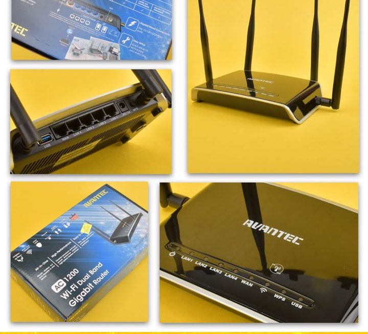 AVANTEC.AC1200路由器~$109
