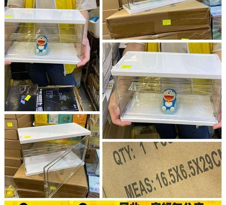 透明玩具展示收納盒 ~$29