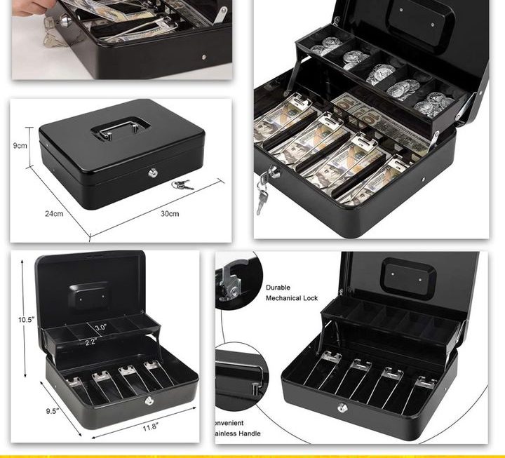 金屬收銀箱 ~$79