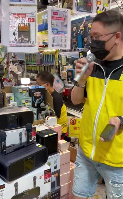 哥哥示範中😎