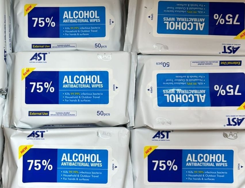 ＄5 酒精濕紙巾