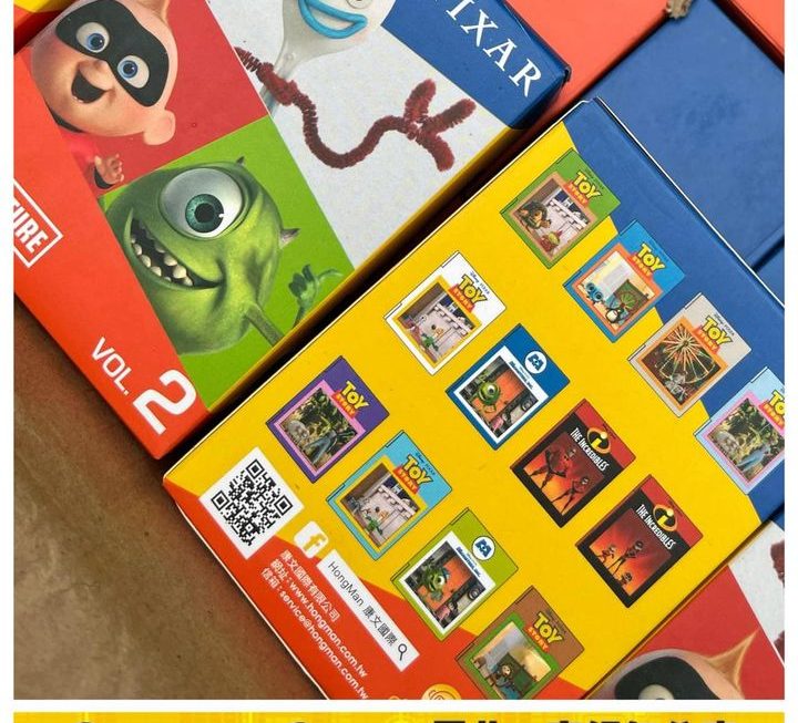 PIXAR 主題角色盲盒玩具擺設 ~$9/款