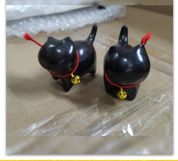 貓咪公仔擺設~$19/個