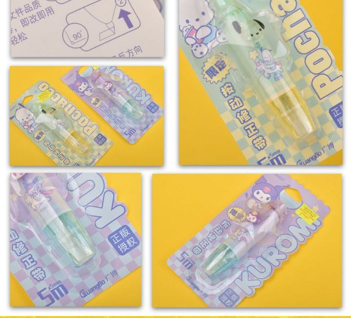 Sanrio卡通塗改帶~$9/個