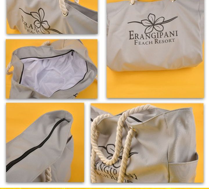 ERANGIPANI靚靚手提大碼袋~$19