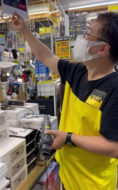 Q208 二合一強力風槍吸塵機 ~$199