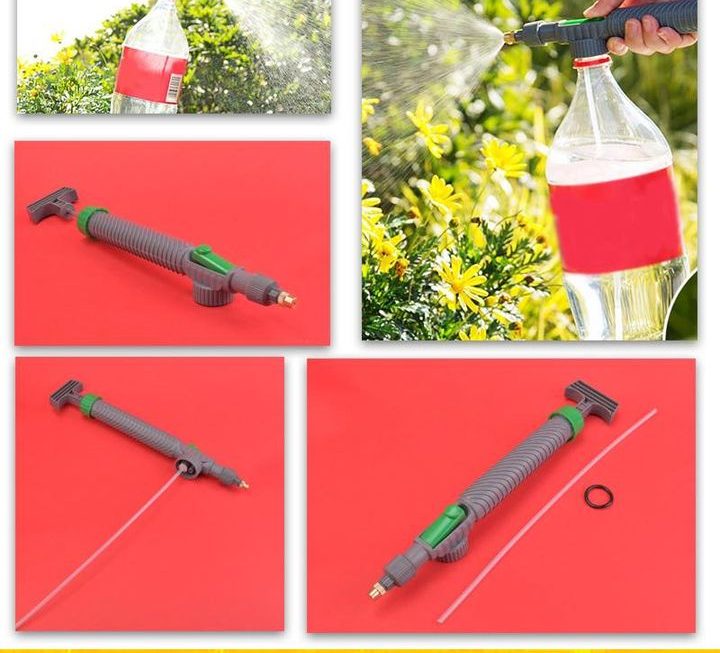 手拉式水樽噴霧器~$9